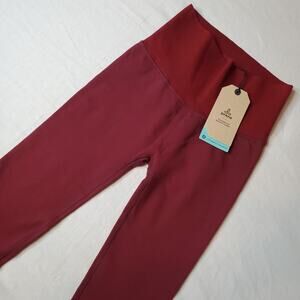 Prana Womens NWT Size XS Sopra Seamless Leggings Maroon Red 1970151